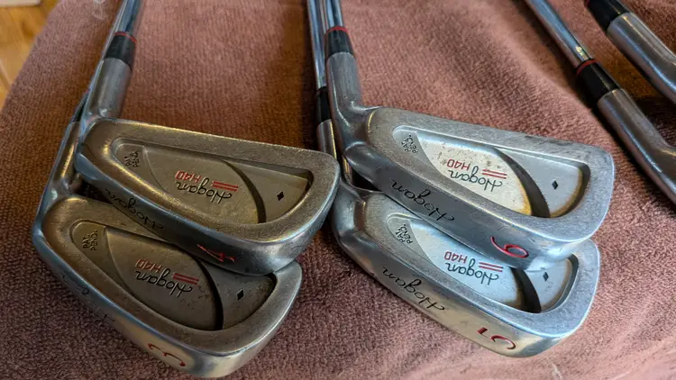 ** COLLECTORS ** HOGAN H40 Iron Set 3-PW APEX DB 3 R Flex