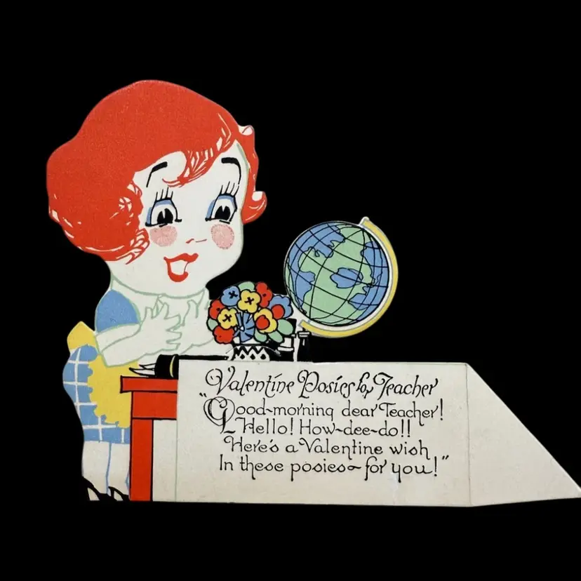 Valentine - For Teacher - Signed