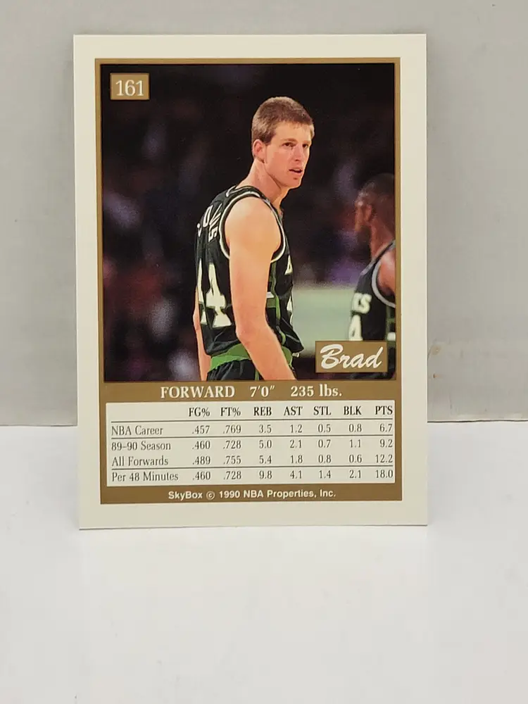 1990-91 SkyBox Milwaukee Bucks Brad Lohaus #161
