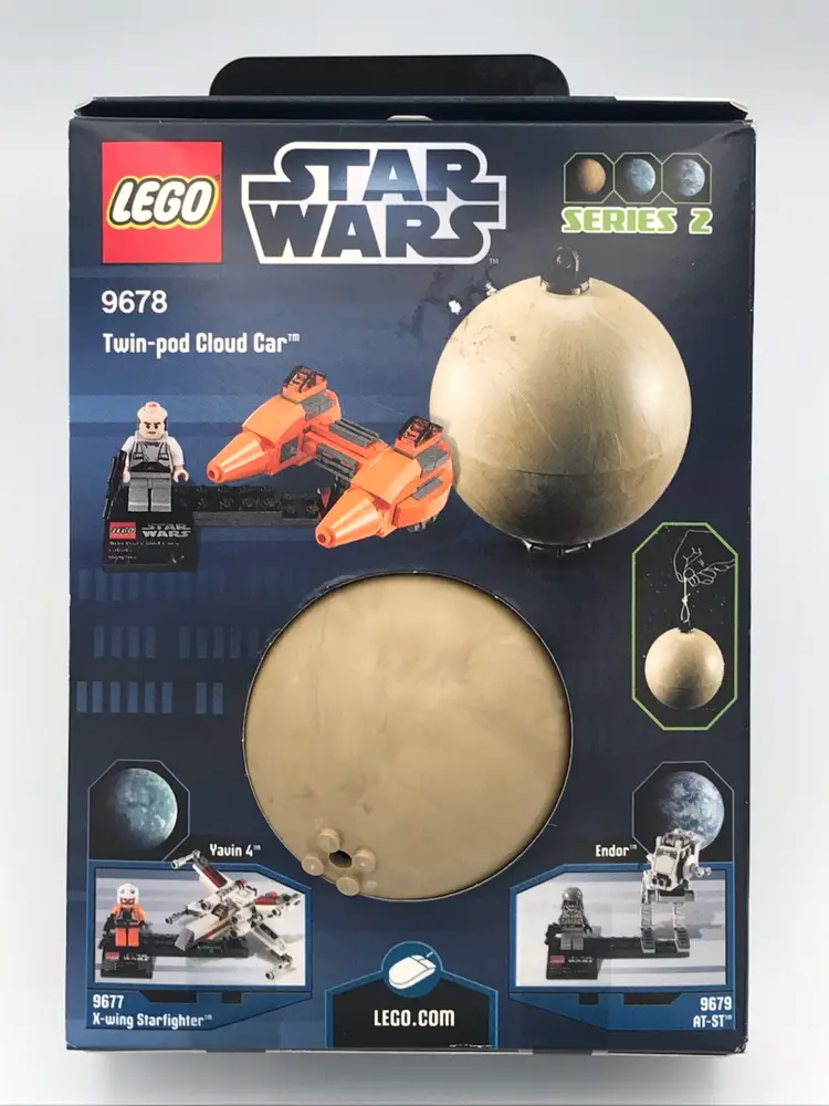 Lego Star Wars 9678 Twin-Pod Cloud Car & Bespin. BRAND NEW/SEALED/IN HANDS