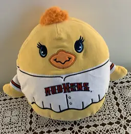 Rare Toledo Mud Hens Muddonna Squishmallow Type Plush 9 Inch Unique Collectible