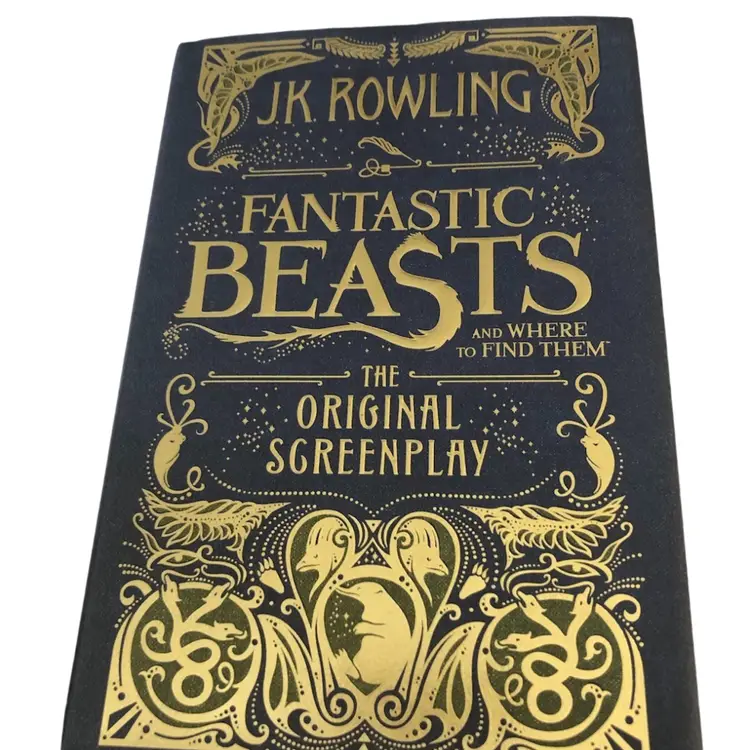 J. K. Rowling FANTASTIC BEASTS AND WHERE TO FIND THEM 1st Edition 1st Printing