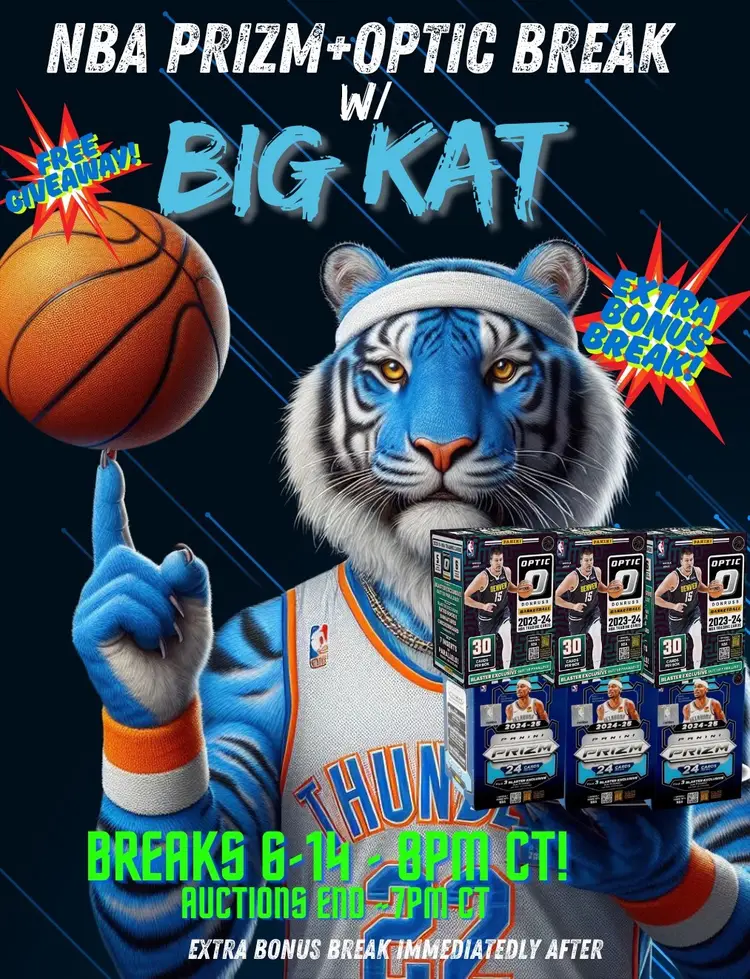 NBA PRIZM + OPTIC LIVE RIP! Sat. 6-14 8pm CT!