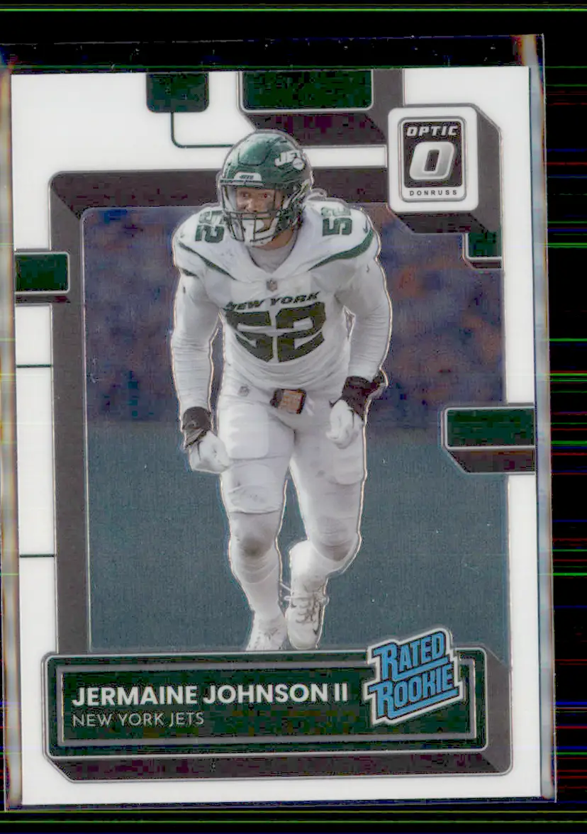 Jermaine Johnson Ii 2022 Donruss Optic #250 - New York Jets - (130-268)