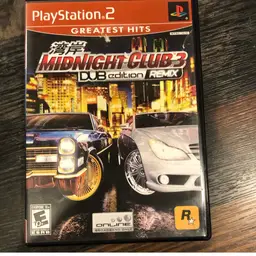 PS2 Midnight Club 3 DUB Edition Remix CIB