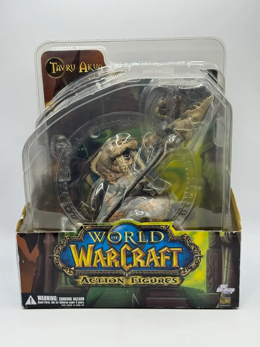DC Unlimited World Of Warcraft Tavru Akua Factory Sealed NIP