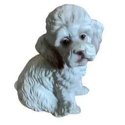 Japan Poodle Ceramic 6” T X 5” L