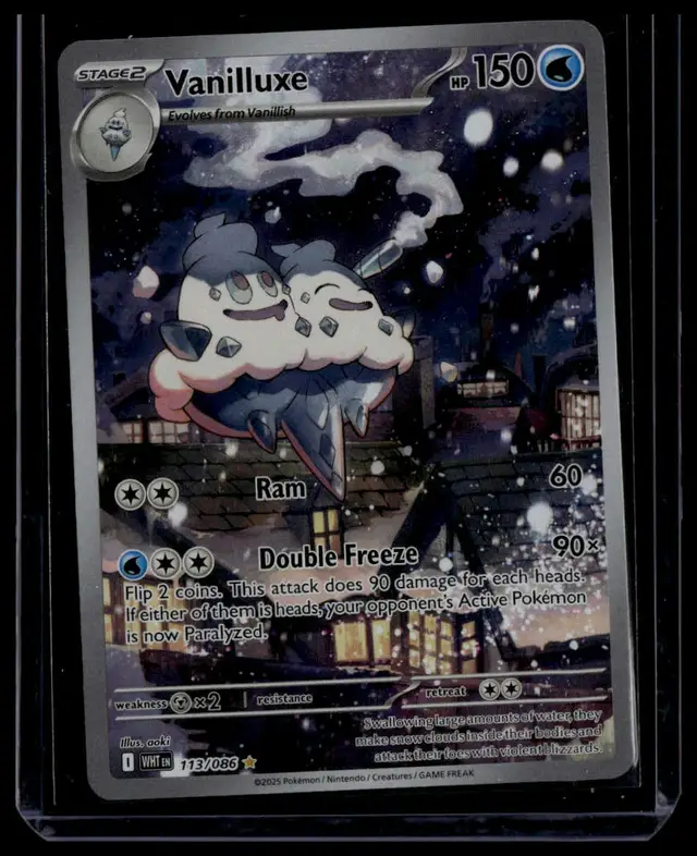 Vanilluxe 113/086 Holo Rare - Pokémon TCG