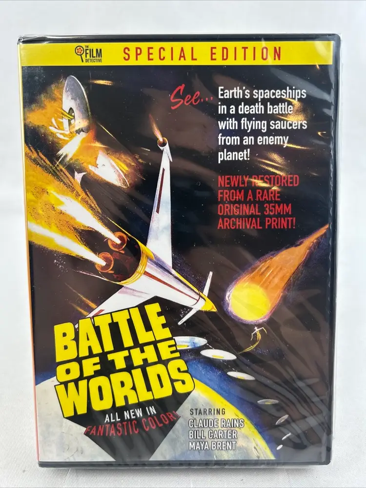 BATTLE OF THE WORLD - 1961 (DVD, 2022) The Film Detective NIB NEW SEALED