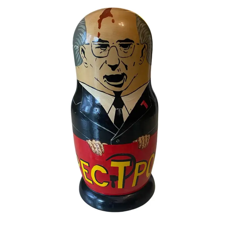 Russian Nesting Dolls Set 5 Political Leaders