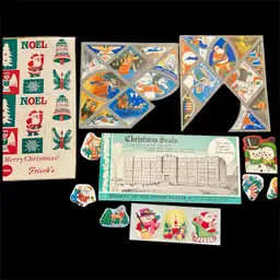 LOT of Vintage Christmas Seals