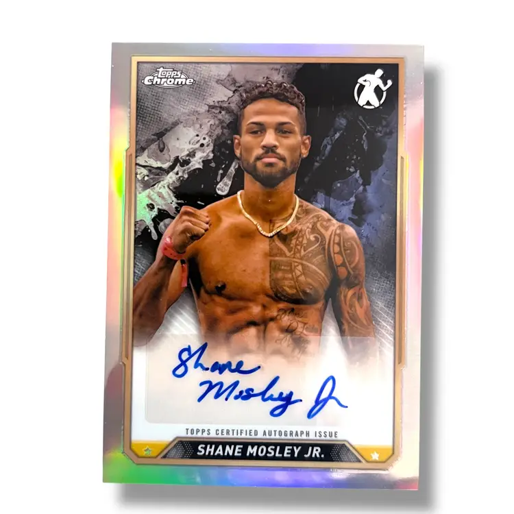 2024 Topps Chrome Boxing Shane Mosley Jr. Autograph #CBA-SMJ