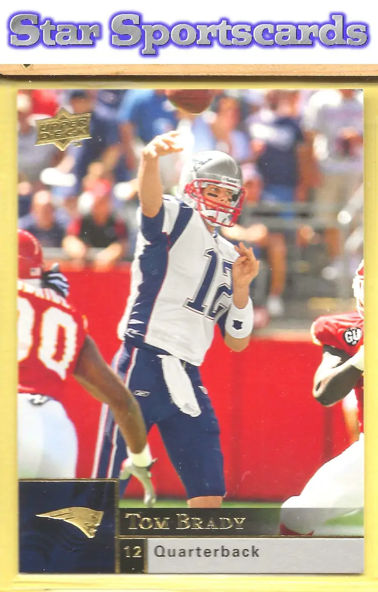 2009 Upper Deck #115 Tom Brady New England Patriots