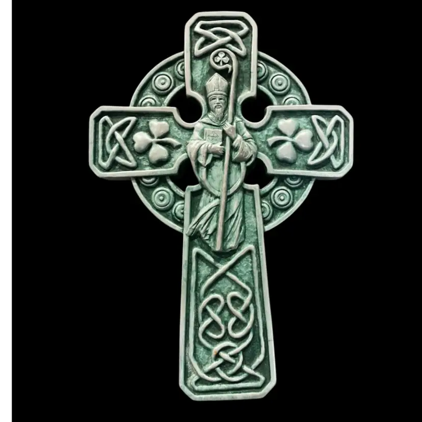 St. Patrick Celtic Cross Wall Hanging