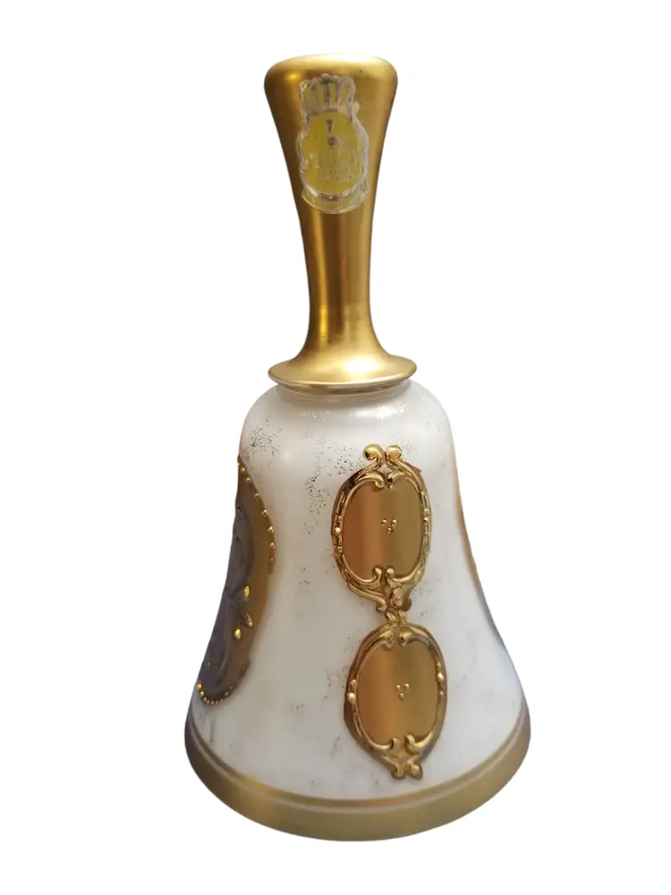 Vintage Imperlux Handmade Czechoslovakia Bohemia Crystal Bell