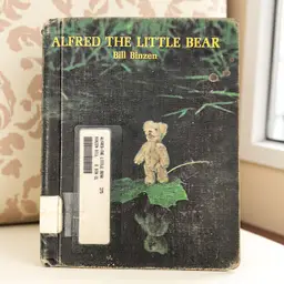 Alfred The Little Bear 1st Edition by Bill Binzen 1970 Hardcover Library Copy