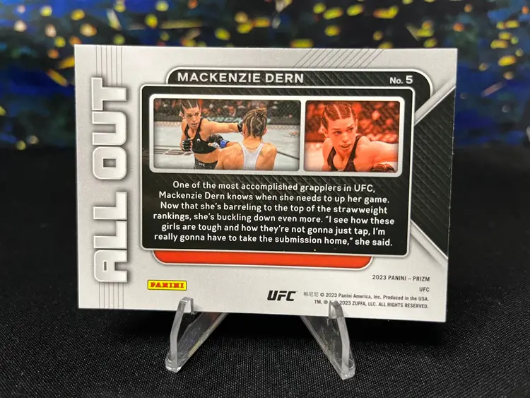 2023 UFC Mackenzie Dern Prizm All Out Card
