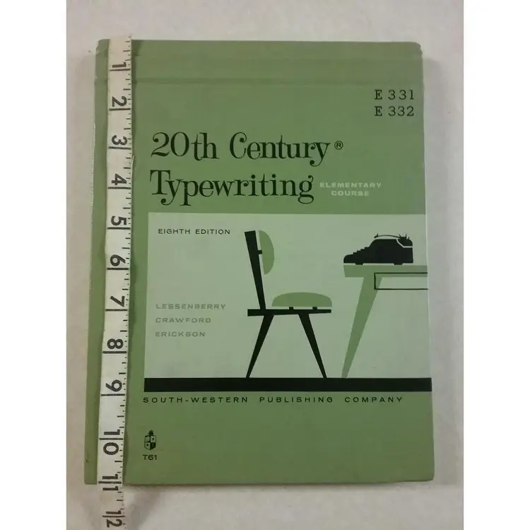 20th Century Typewriting Elementary Course Book