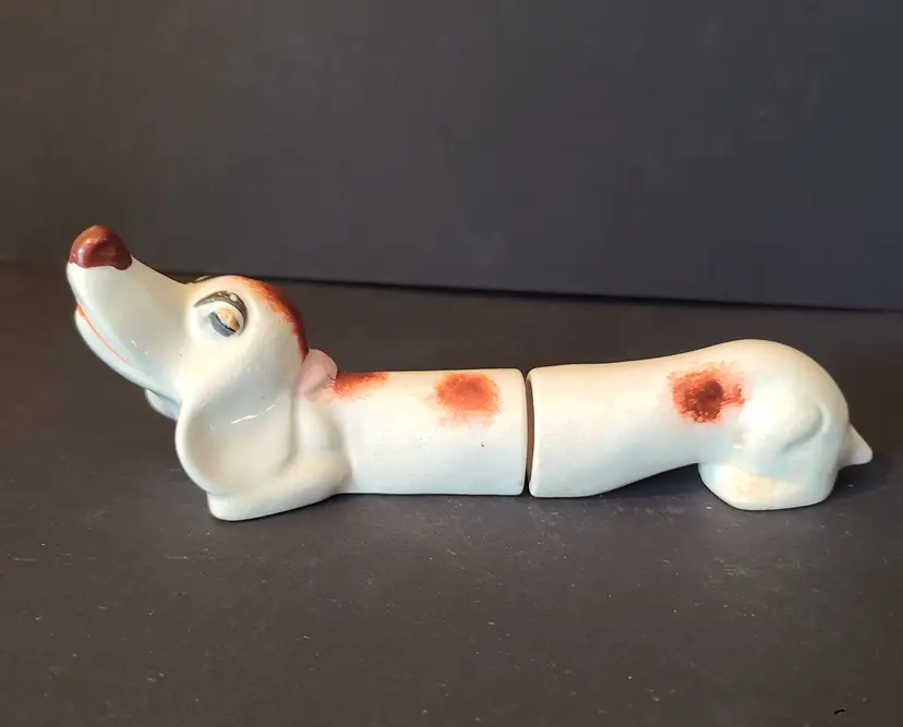 Vintage MCM Dachshund Salt & Pepper Shakers Set