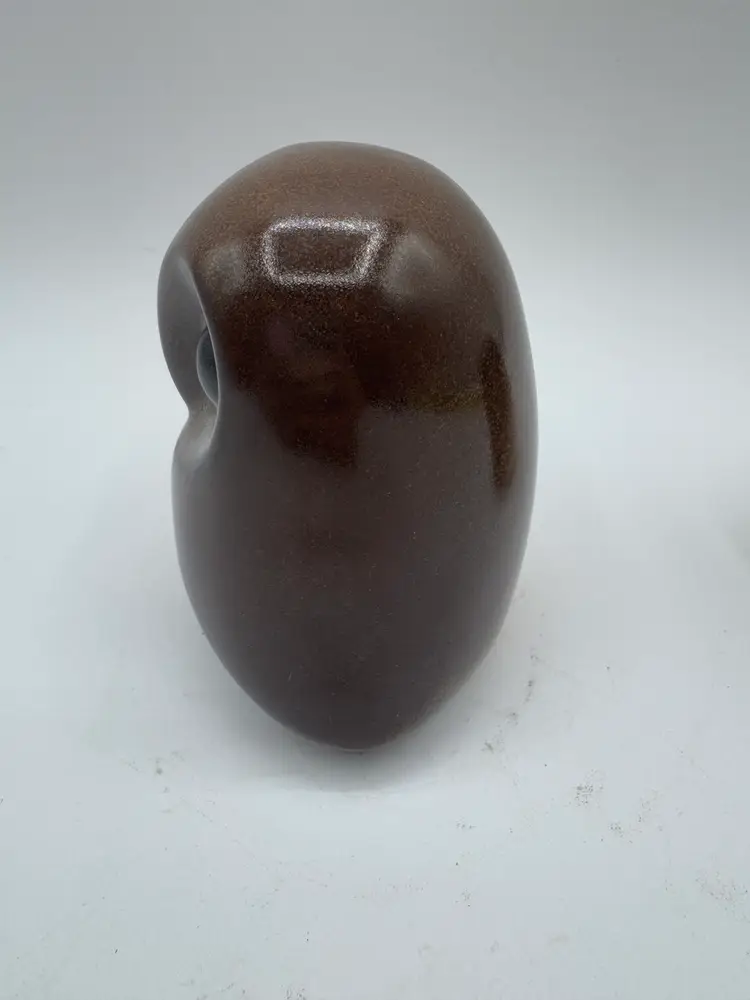 Howard Pierce Ceramic Snow Owl Pair