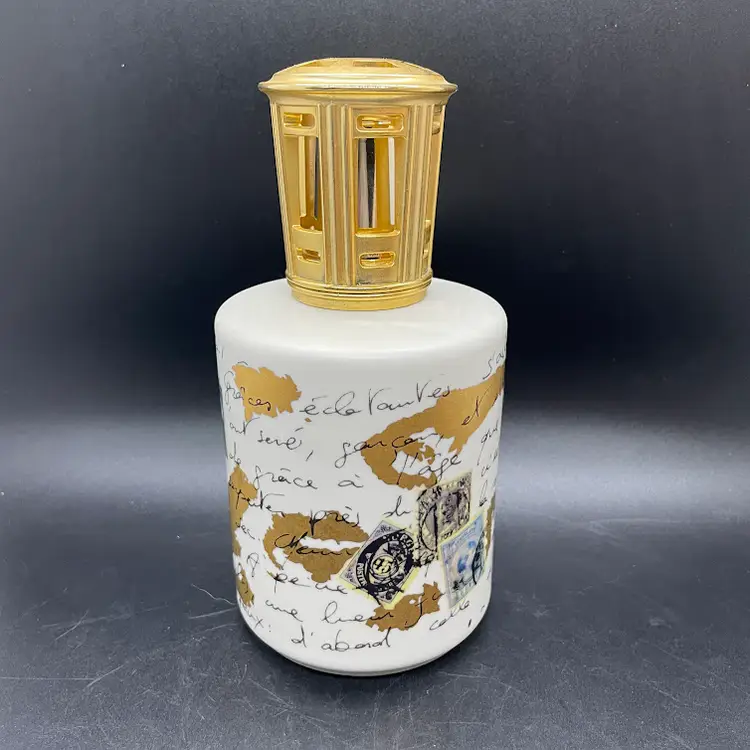 Lampe Berger Porcelain Fragrance Lamp oil Diffuser Postage Stamp Travel France