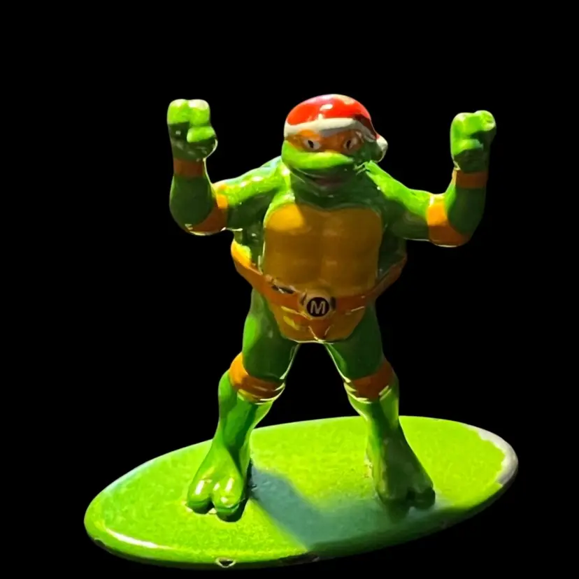 TMNT Nano Jada Die Cast Metal Figurine As Pictured