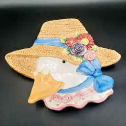 Fitz & Floyd Mother Goose Plate Gooseberry Lane 1994