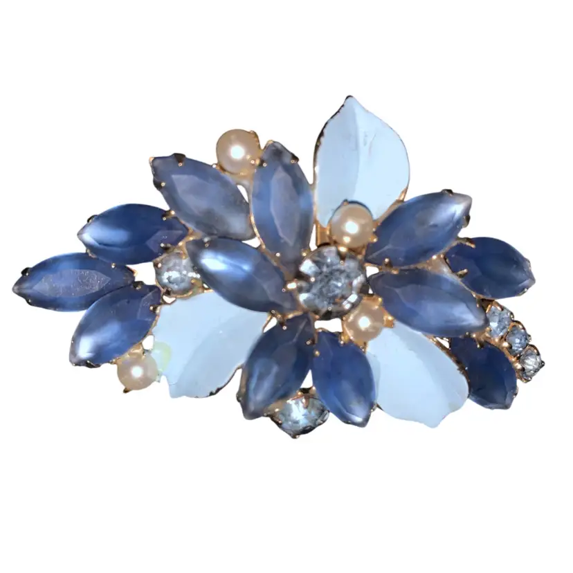 Weiss Gold Tone Brooch