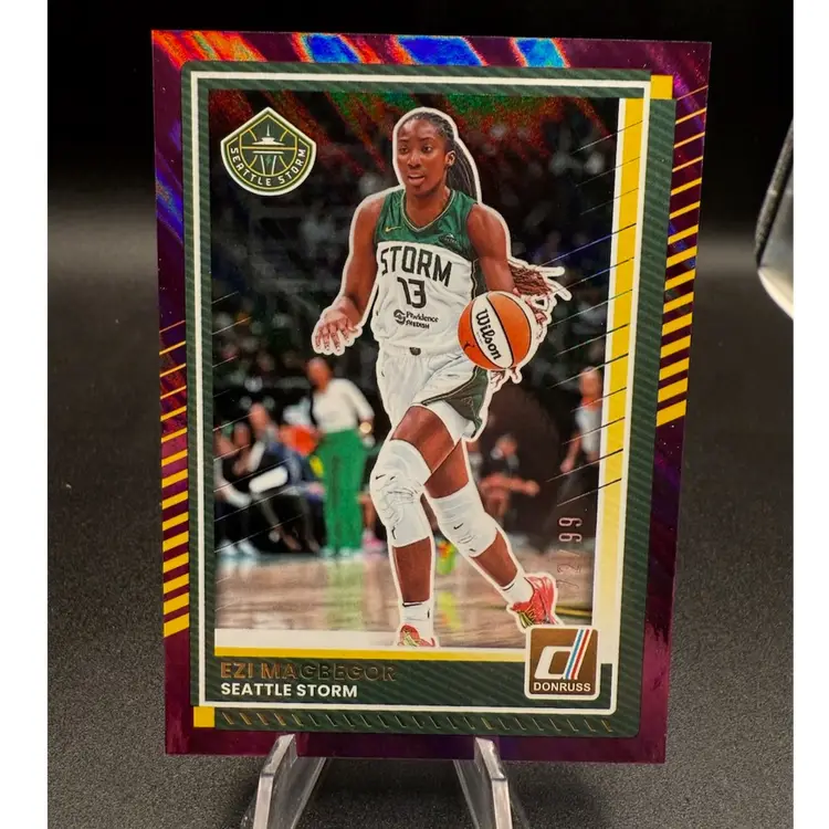 Ezi MagBegor Parallel #/99 2025 Donruss WNBA Seattle Storm