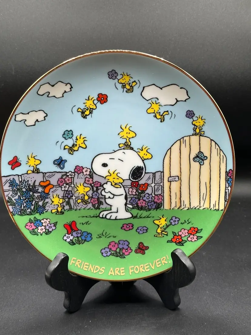 PEANUTS Magical Moments "Friends Are Forever" The Danbury Mint Collectors Plate