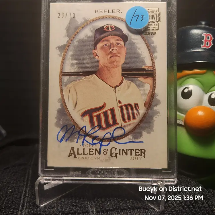 2018 Topps Archives Sig Series - Max Kepler Minnesota Twins 23/73