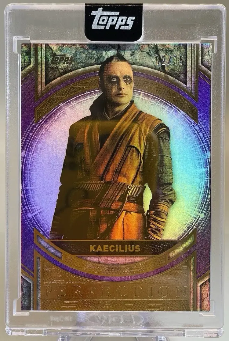 2025 Topps Marvel The Collector KAECILIUS Perfection Purple #2/15 Doctor Strange