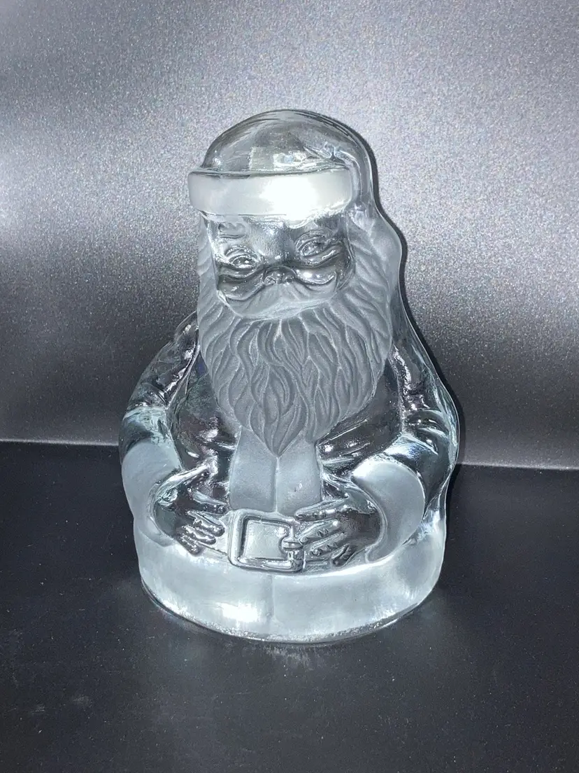 Viking Santa Claus Paperweight 6 1/4” Tall 4” Wide.  READ! 1 tiny scuff looking mark on jacket front.