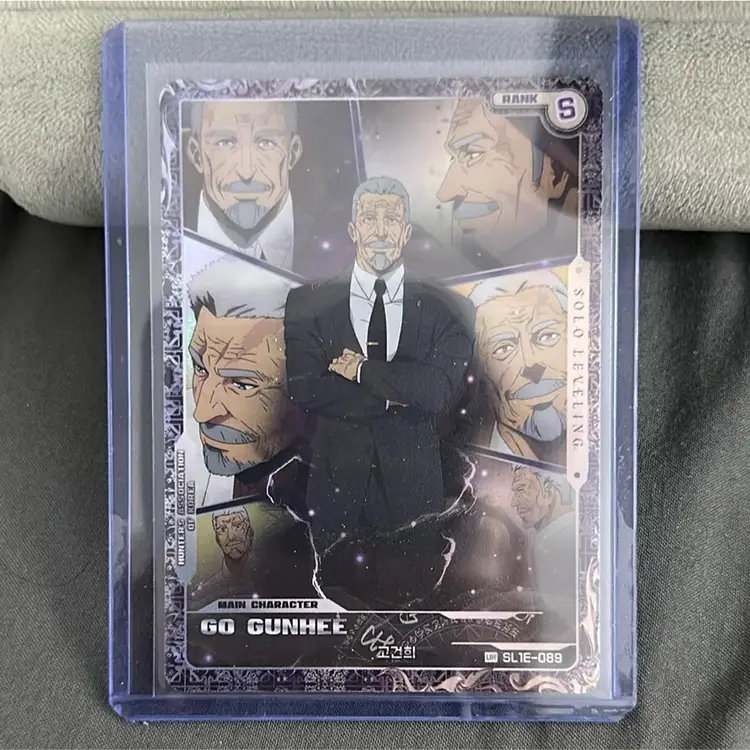 SL1E-089 Official Mapniverse Solo Leveling Go Gunhee UR Card NM