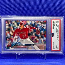 2018 Topps Shohei Ohtani Complete Set Retail RC PSA 9 Los Angeles Dodgers