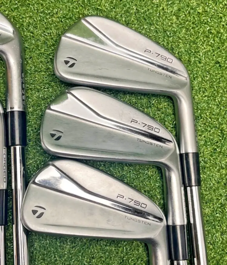 TAYLORMADE 2021 P790 Irons 4-PW – Stiff Dynamic Gold S300 Steel – Good