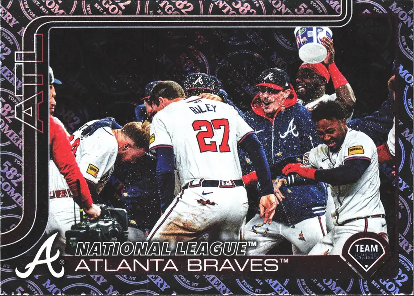 Atlanta Braves - 2025 Topps 582 Montgomery Club Foil - Pick Your Card