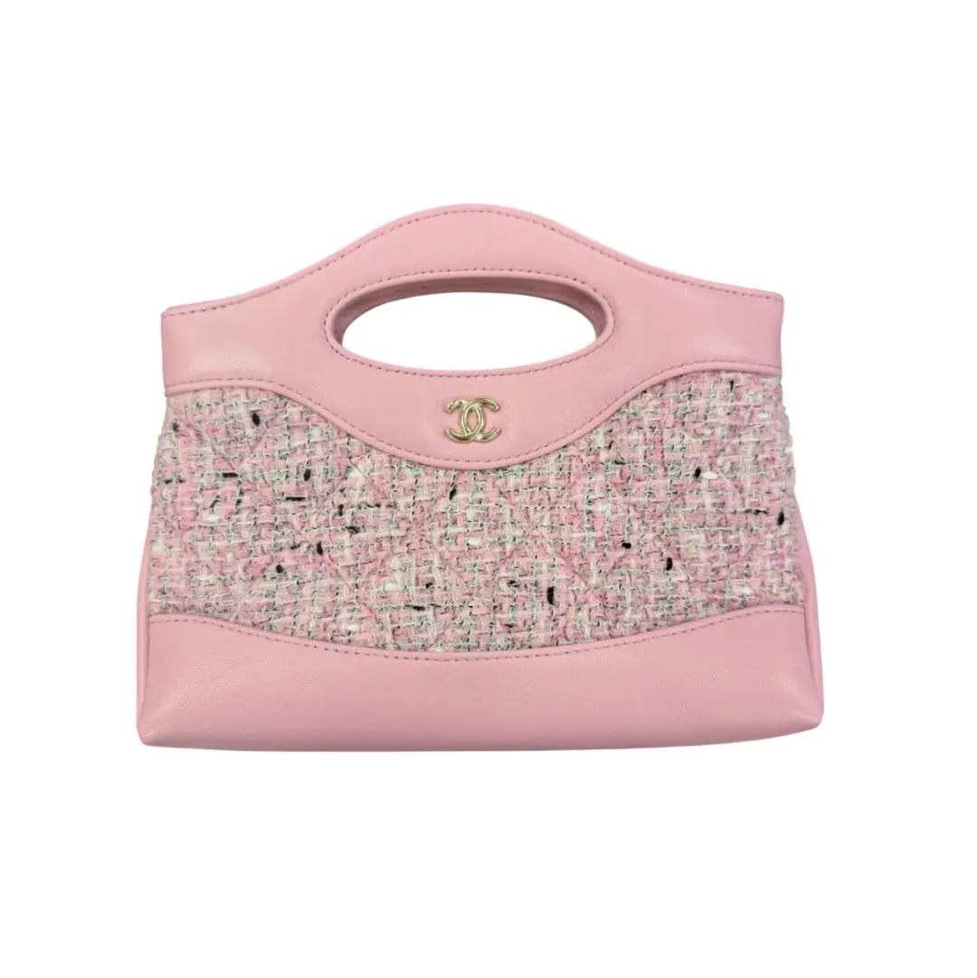 Chanel Pink Nano 31 Shopping Bag