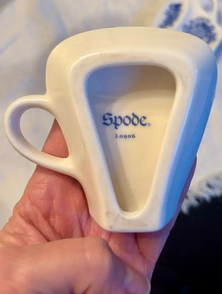 Spode Blue Room Collection ceramic tea bag holders -Set Of 4