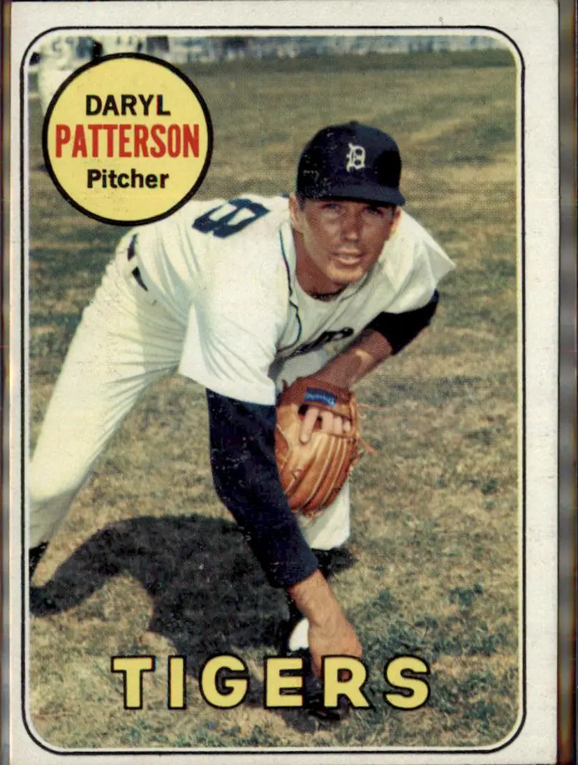 1969 Topps #101 Daryl Patterson - (pk3) - Detroit Tigers
