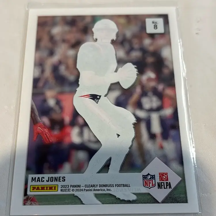 2023 Clearly Donruss Clearly #8 Mac Jones