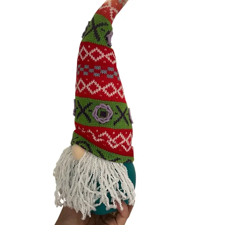 13” Gnome Yard Beard Stocking Hat Kurt S Adler NOS