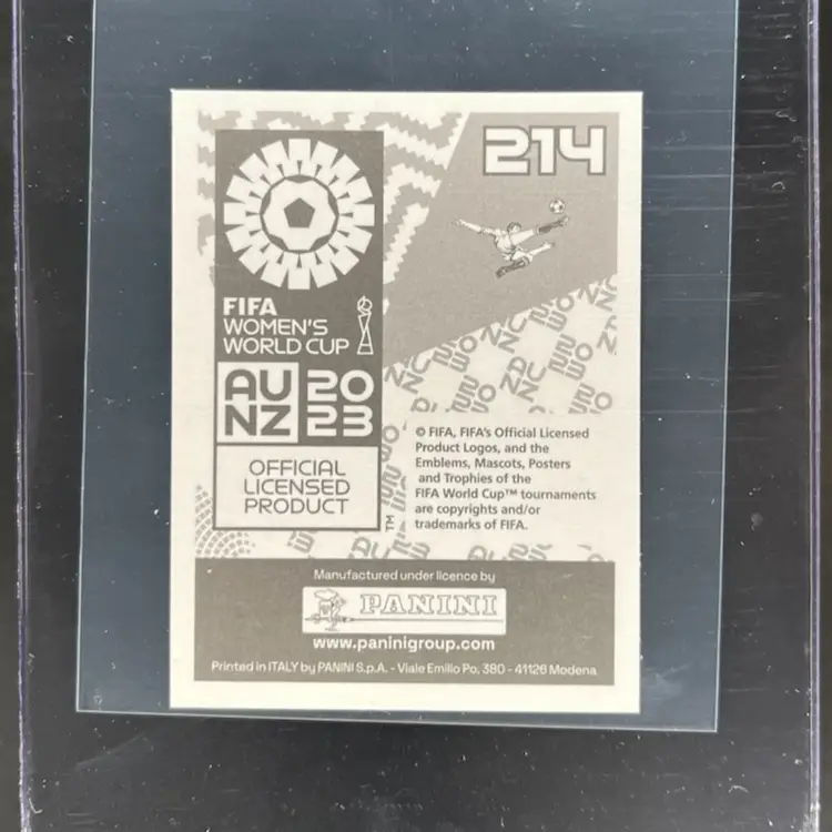 Jess Carter 2023 Panini Women’s World Cup Sticker England Soccer Card