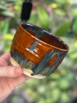 Handmade pot, no drainage 4 inch