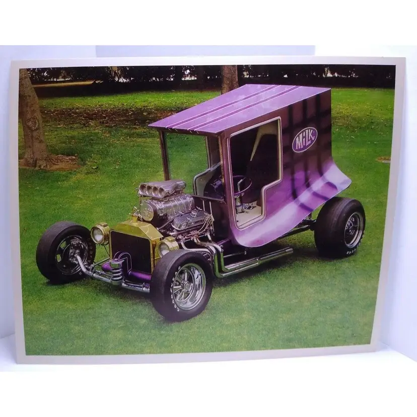 The Milk Truck Crazy Car Custom Racing Hot Rod Photo Jay Ohrberg 1969 Mod Retro