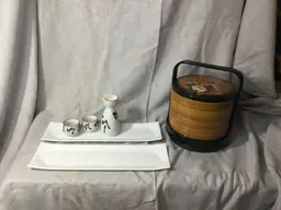 Sushi and dumplings for two -- curated collection