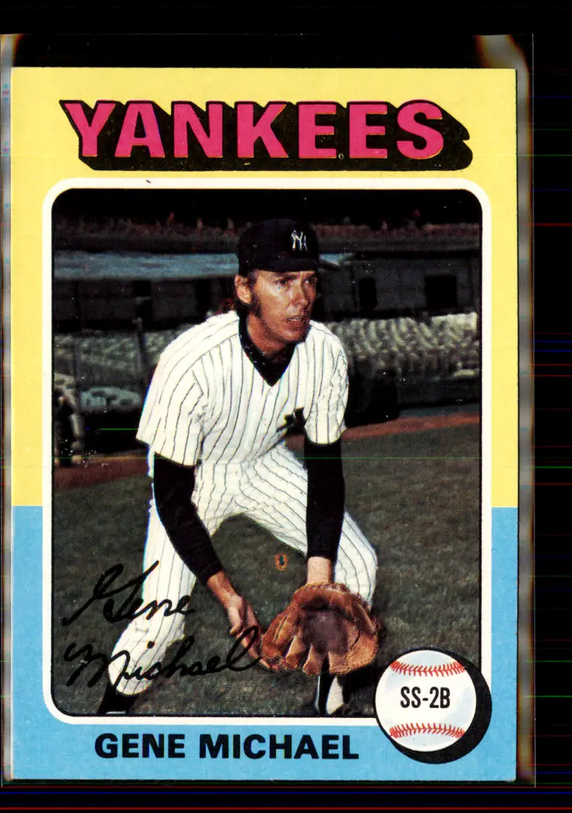 Gene Michael 1975 Topps #608 - New York Yankees - (pk2-9)