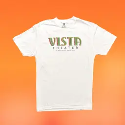 White - Large - Vista Theater T-Shirt