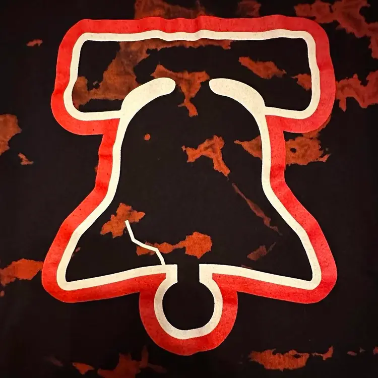 Philadelphia Sixers Tie Dyed T-shirt Medium