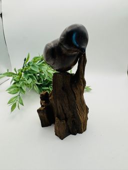 Bird Hand Carved Of Ironwood